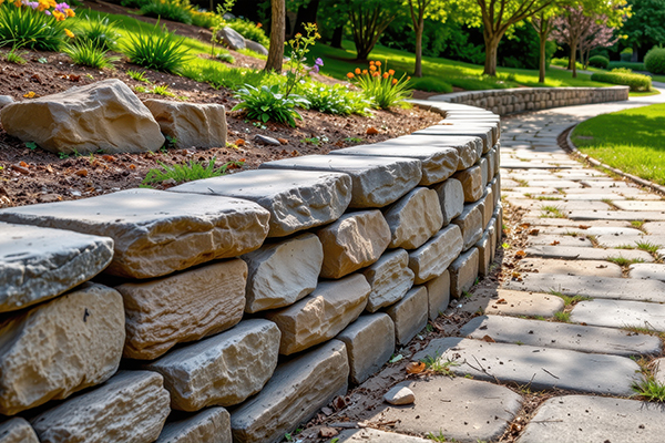 Decorative Stone Installation